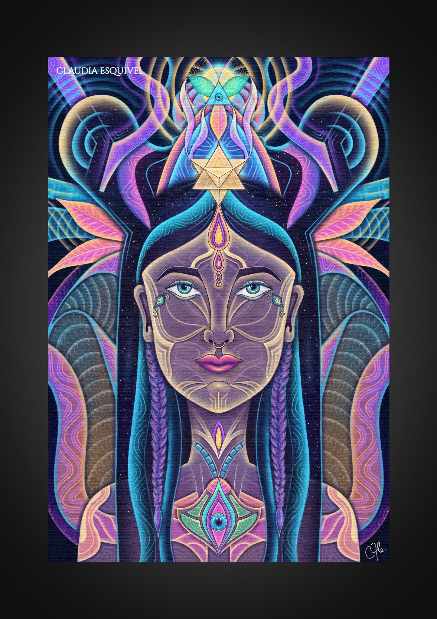 “Ashana: Guardian of Compassion” - Canvas Print