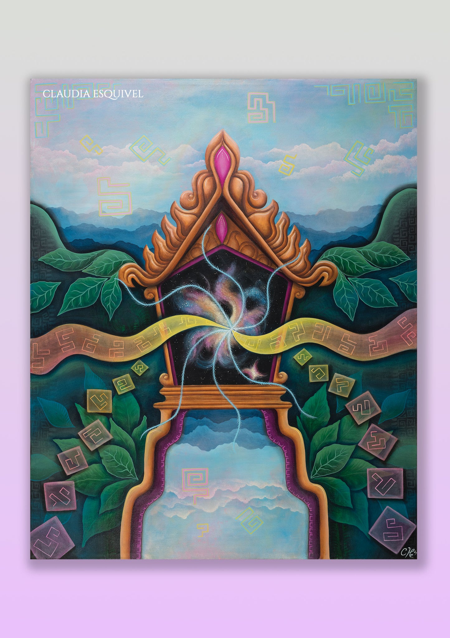 "And Then, The Channel Opened" - Limited Edition Canvas Print (85x66cm)