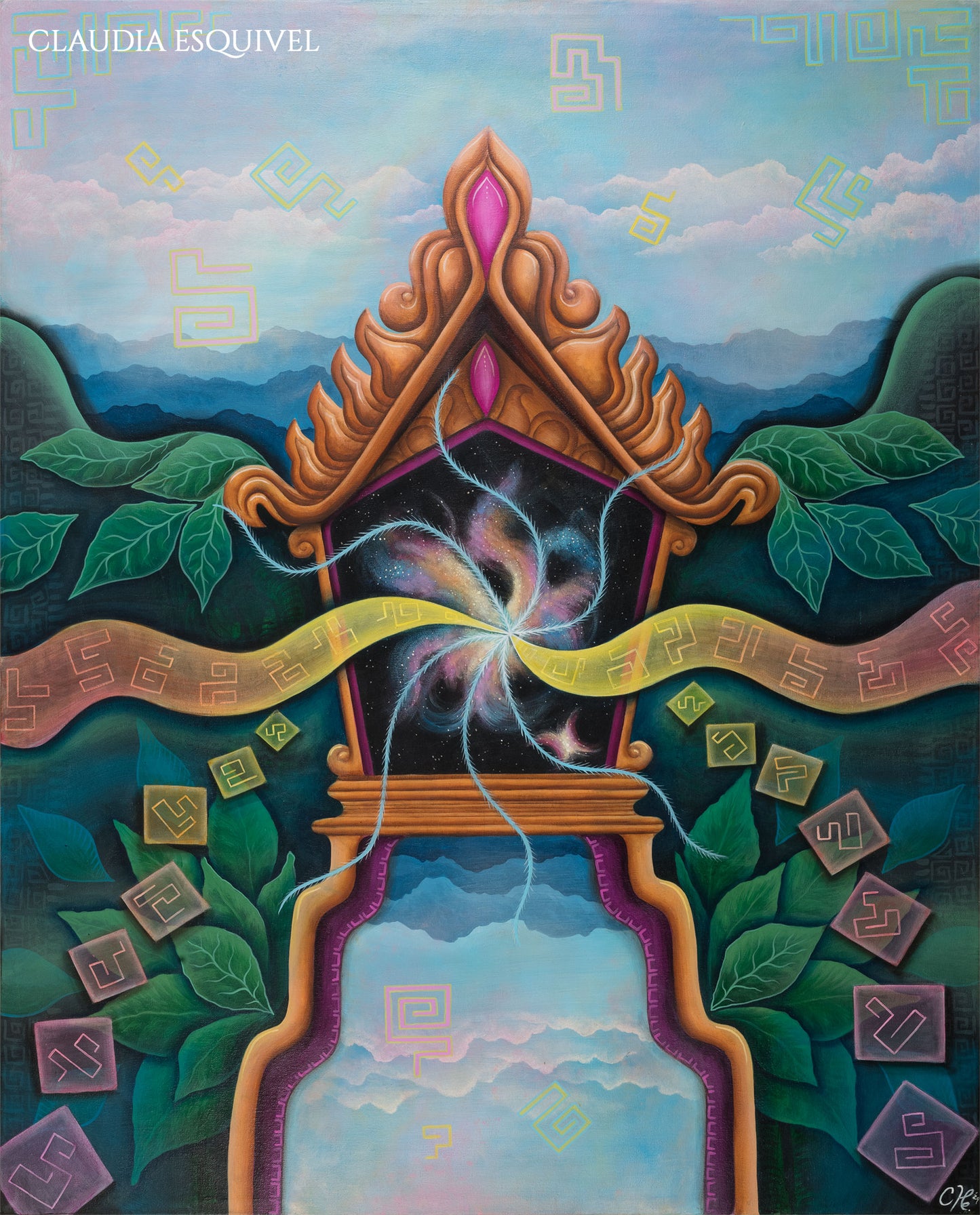 "And Then, The Channel Opened" – Limited Edition Giclée Print (30x38.5 cm)