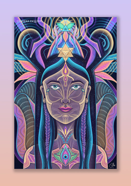 “Ashana: Guardian of Compassion” - Canvas Print (90x61cm)