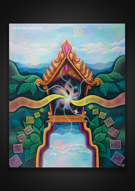 "And Then, The Channel Opened" - Limited Edition Canvas Print