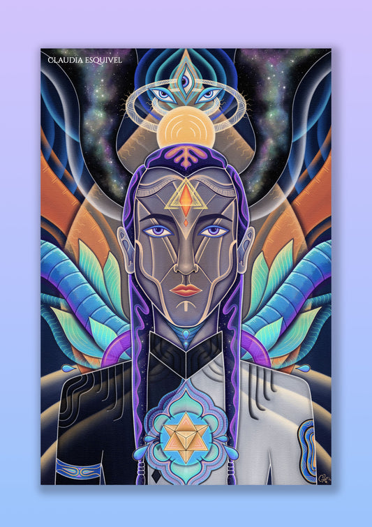 “Jathor: Son of the Sun and Sea" - Canvas Print (90x60cm)