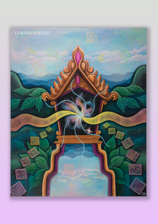 "And Then, The Channel Opened" - Limited Edition Canvas Print (85x66cm)